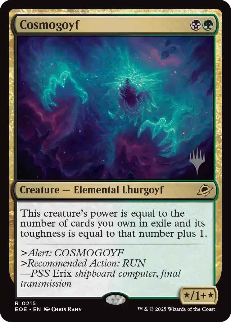 Cosmogoyf [Edge of Eternities Promo Pack] | Shuffle n Cut Hobbies & Games