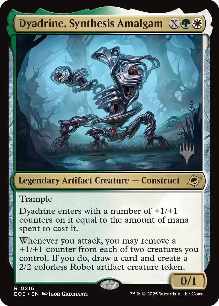 Dyadrine, Synthesis Amalgam [Edge of Eternities Promo Pack] | Shuffle n Cut Hobbies & Games