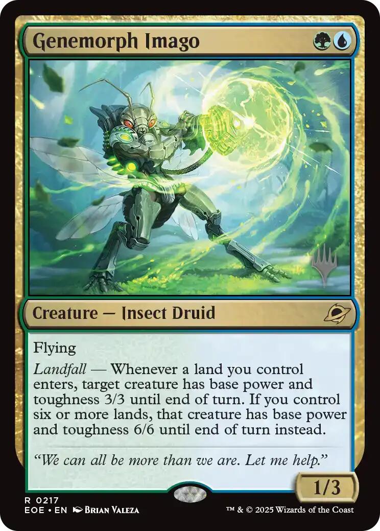 Genemorph Imago [Edge of Eternities Promo Pack] | Shuffle n Cut Hobbies & Games