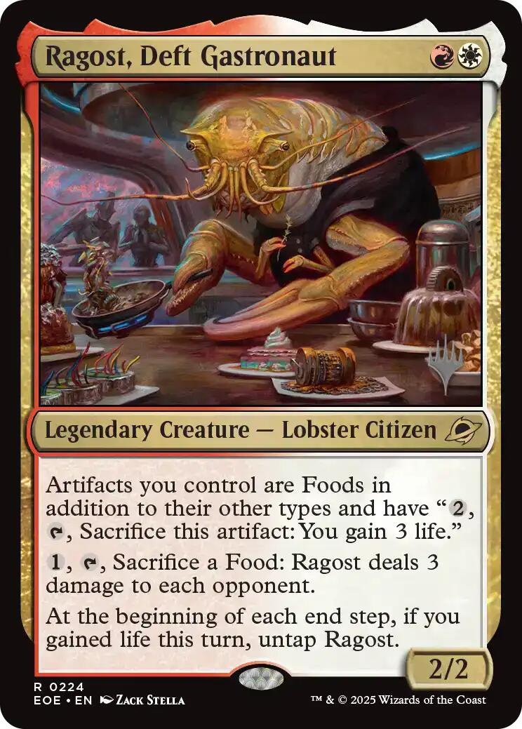 Ragost, Deft Gastronaut [Edge of Eternities Promo Pack] | Shuffle n Cut Hobbies & Games