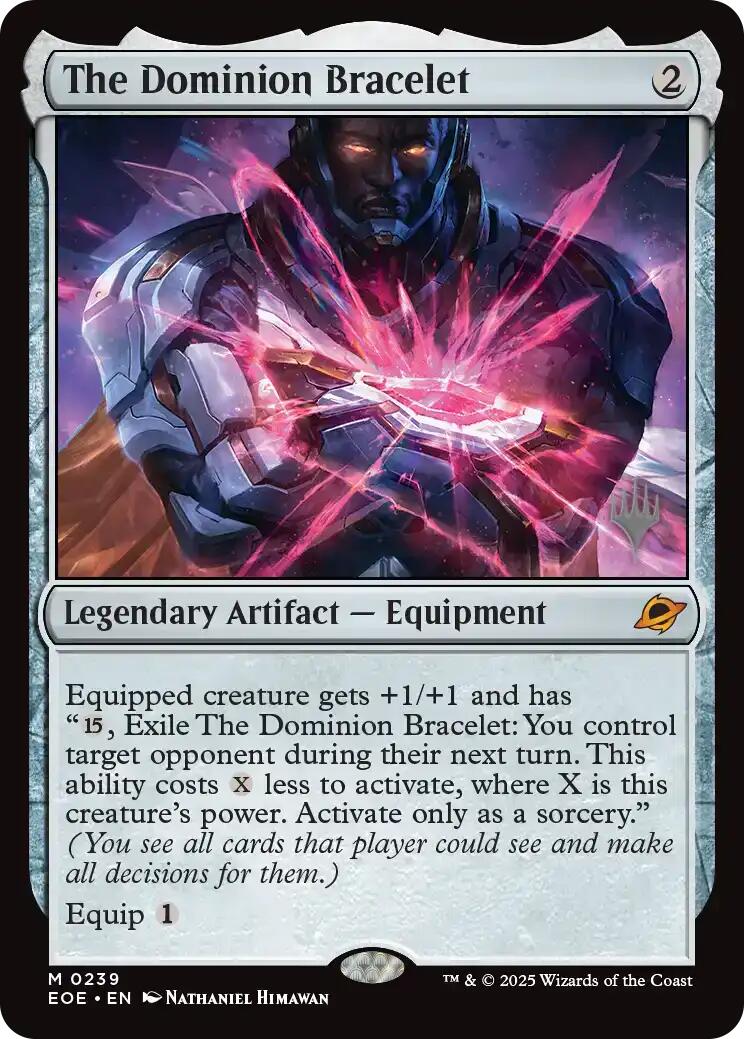 The Dominion Bracelet [Edge of Eternities Promo Pack] | Shuffle n Cut Hobbies & Games