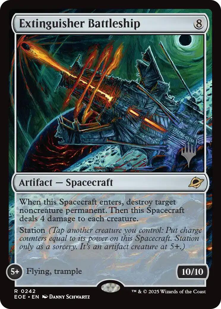 Extinguisher Battleship [Edge of Eternities Promo Pack] | Shuffle n Cut Hobbies & Games