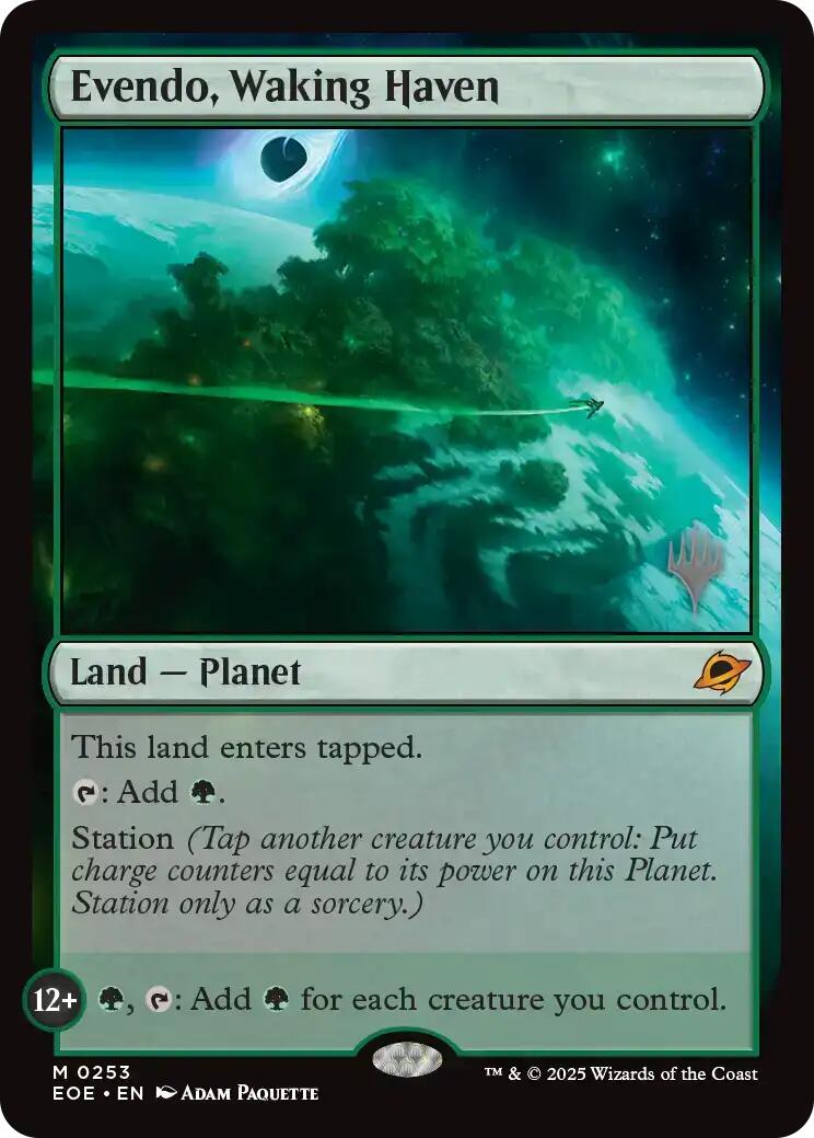 Evendo, Waking Haven [Edge of Eternities Promo Pack] | Shuffle n Cut Hobbies & Games