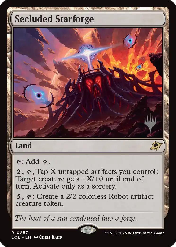Secluded Starforge [Edge of Eternities Promo Pack] | Shuffle n Cut Hobbies & Games