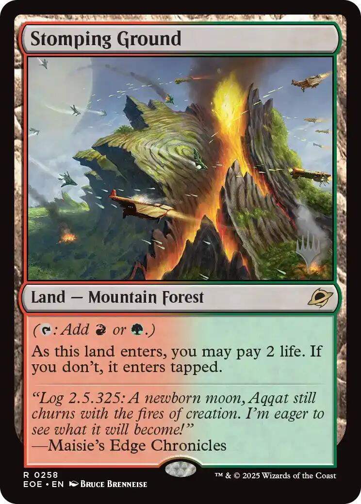 Stomping Ground [Edge of Eternities Promo Pack] | Shuffle n Cut Hobbies & Games