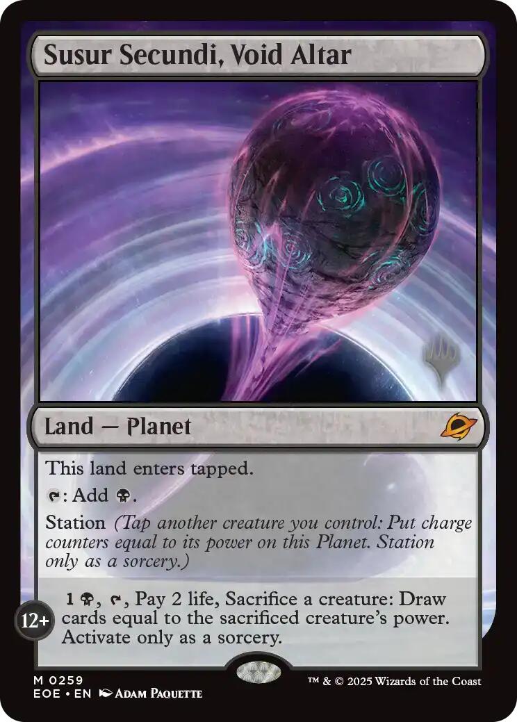 Susur Secundi, Void Altar [Edge of Eternities Promo Pack] | Shuffle n Cut Hobbies & Games