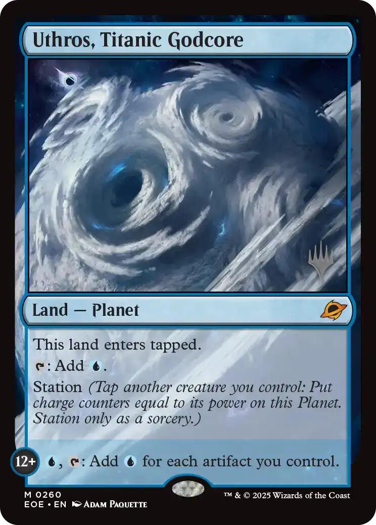 Uthros, Titanic Godcore [Edge of Eternities Promo Pack] | Shuffle n Cut Hobbies & Games