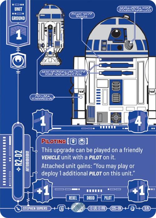 R2-D2 (3/6) - Artooooooooo! (3/6) [2025 Convention Exclusive] | Shuffle n Cut Hobbies & Games