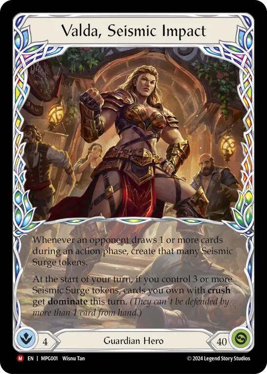 Valda, Seismic Impact [MPG001] (Mastery Pack Guardian) | Shuffle n Cut Hobbies & Games