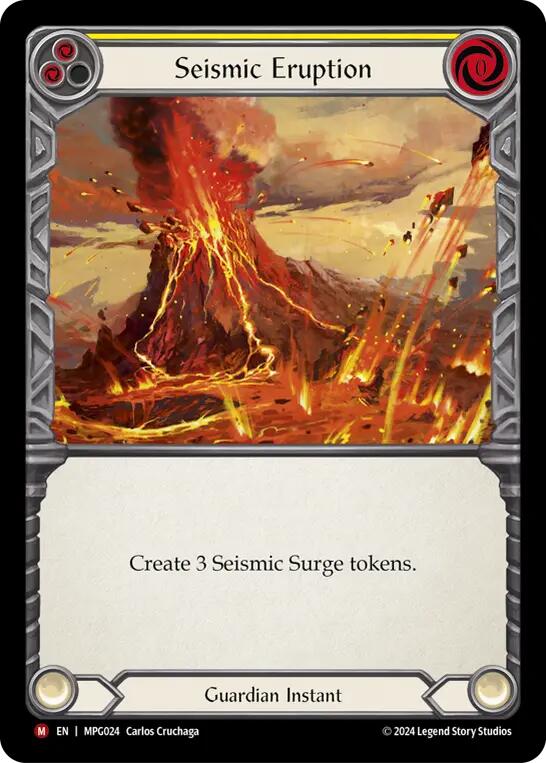 Seismic Eruption [MPG024] (Mastery Pack Guardian) | Shuffle n Cut Hobbies & Games