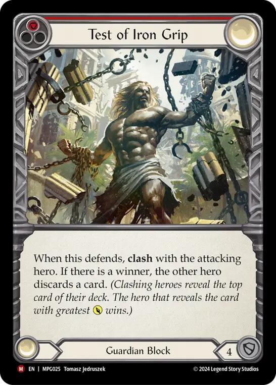 Test of Iron Grip [MPG025] (Mastery Pack Guardian) | Shuffle n Cut Hobbies & Games