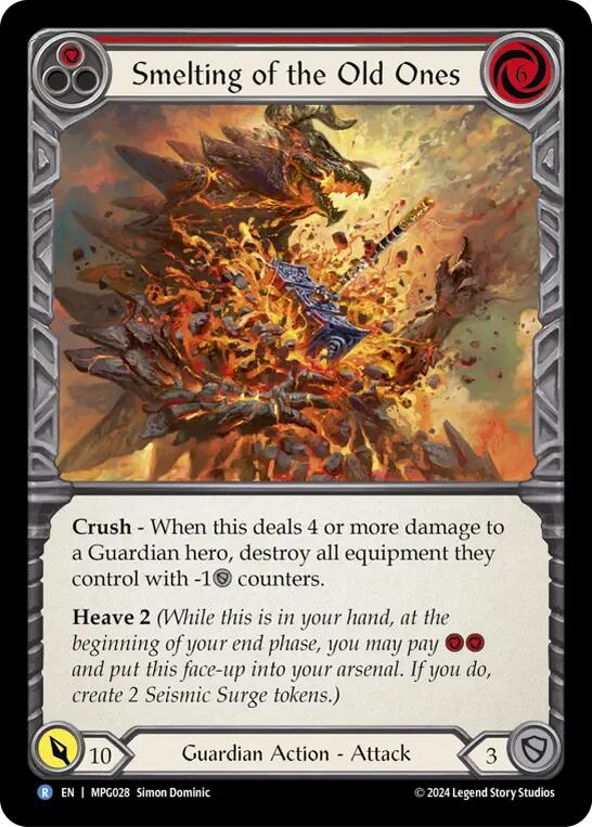 Smelting of the Old Ones [MPG028] (Mastery Pack Guardian)  Rainbow Foil | Shuffle n Cut Hobbies & Games