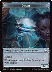 Drone // Lander (0005) Doubled-Sided Token [Edge of Eternities Tokens] | Shuffle n Cut Hobbies & Games