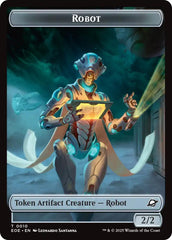 Robot // Lander (0006) Double-Sided Token [Edge of Eternities Tokens] | Shuffle n Cut Hobbies & Games
