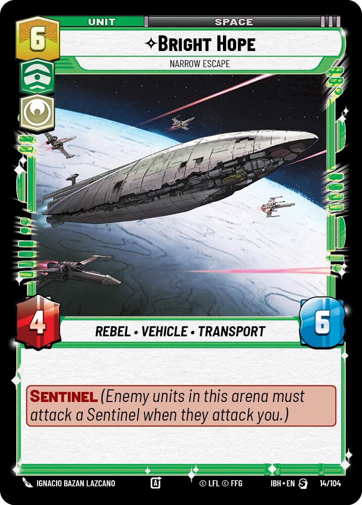 Bright Hope (14/104) - Narrow Escape (14/104) [Intro Battle: Hoth] | Shuffle n Cut Hobbies & Games