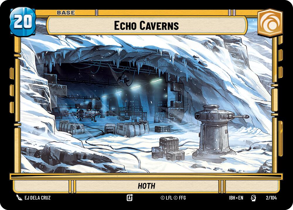 Echo Caverns (2/104) (2/104) [Intro Battle: Hoth] | Shuffle n Cut Hobbies & Games