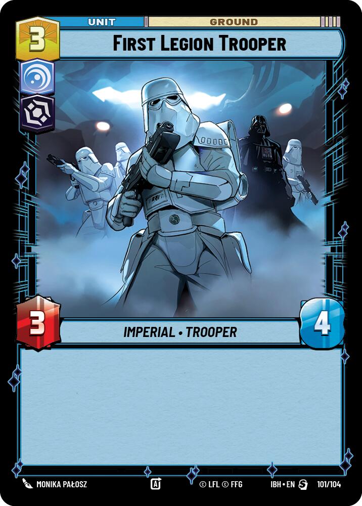 First Legion Trooper (101/104) (101/104) [Intro Battle: Hoth] | Shuffle n Cut Hobbies & Games