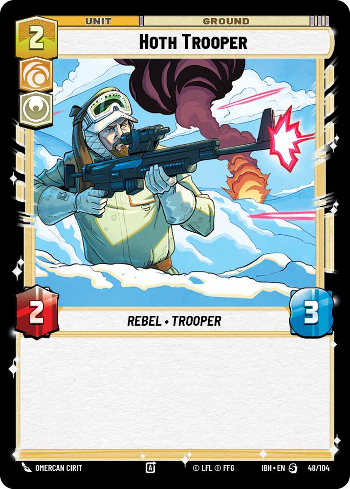 Hoth Trooper (48/104) (48/104) [Intro Battle: Hoth] | Shuffle n Cut Hobbies & Games
