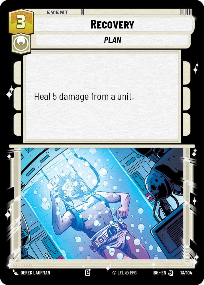 Recovery (13/104) (13/104) [Intro Battle: Hoth] | Shuffle n Cut Hobbies & Games