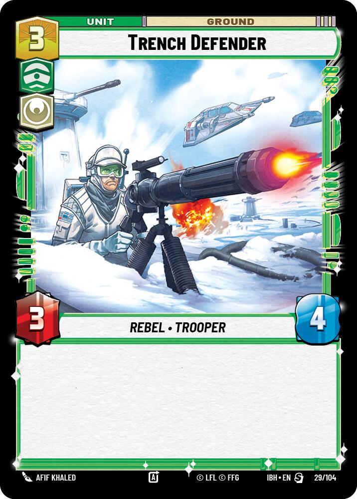 Trench Defender (29/104) (29/104) [Intro Battle: Hoth] | Shuffle n Cut Hobbies & Games