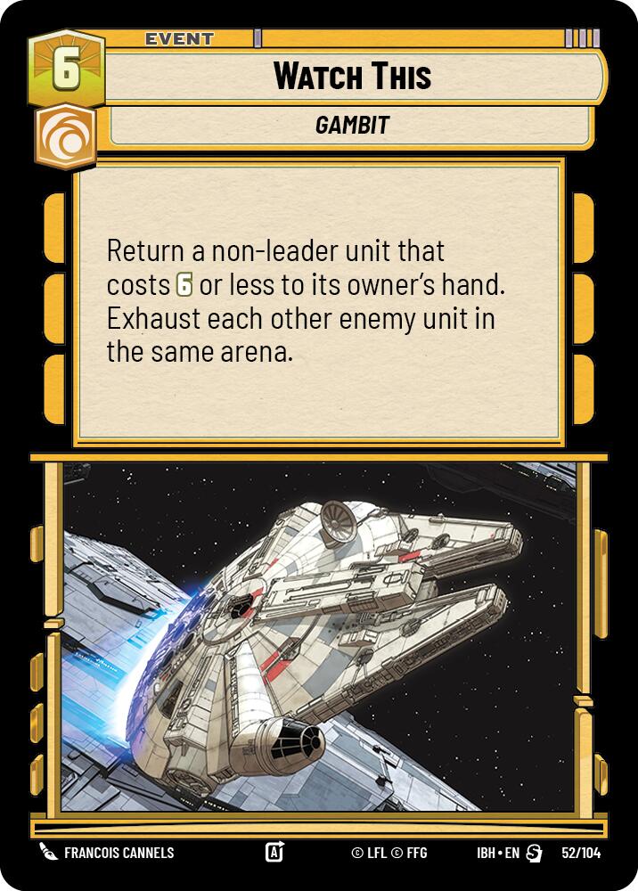 Watch This (52/104) (52/104) [Intro Battle: Hoth] | Shuffle n Cut Hobbies & Games