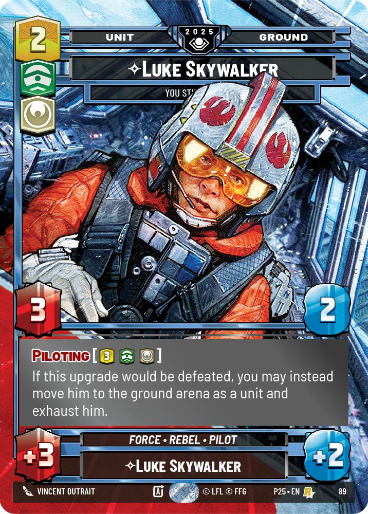 Luke Skywalker (89) - You Still With Me? (89) [Organized Play Promos] | Shuffle n Cut Hobbies & Games