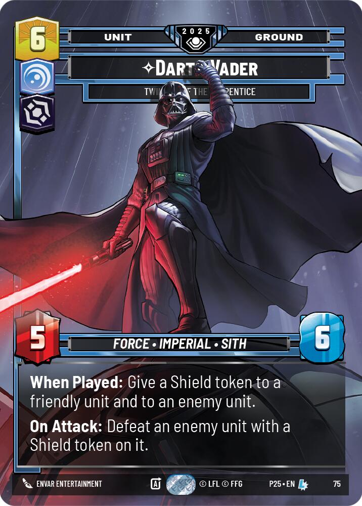 Darth Vader (75) - Twilight of the Apprentice (75) [Organized Play Promos] | Shuffle n Cut Hobbies & Games