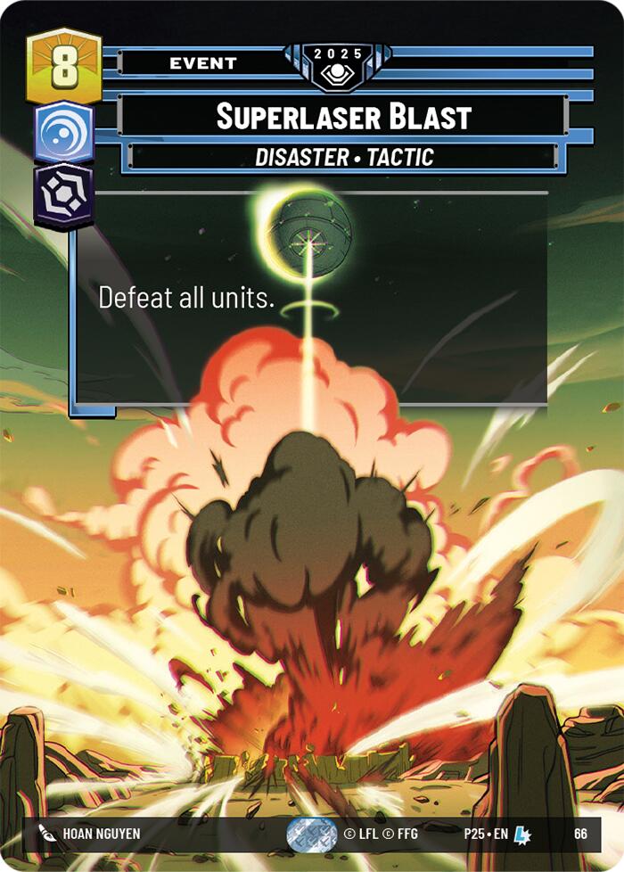 Superlaser Blast (66) (66) [Organized Play Promos] | Shuffle n Cut Hobbies & Games