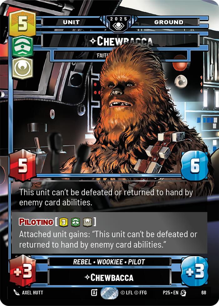 Chewbacca (68) - Faithful First Mate (68) [Organized Play Promos] | Shuffle n Cut Hobbies & Games