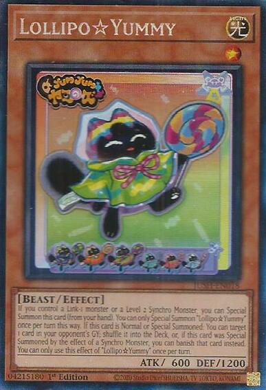 LollipoYummy (CR) [JUSH-EN018] Collector's Rare | Shuffle n Cut Hobbies & Games