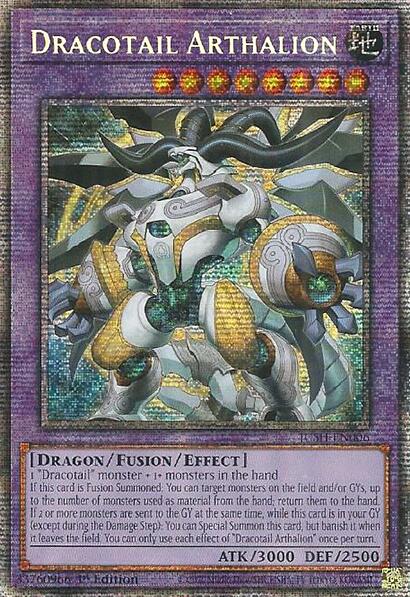 Dracotail Arthalion (Starlight Rare) [JUSH-EN006] Starlight Rare | Shuffle n Cut Hobbies & Games