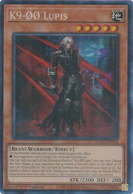 K9-00 Lupis (CR) [JUSH-EN034] Collector's Rare | Shuffle n Cut Hobbies & Games