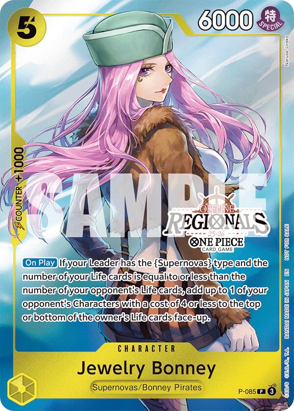 Jewelry Bonney (Offline Regional Participation Pack 2025 Vol.2) [One Piece Promotion Cards] | Shuffle n Cut Hobbies & Games
