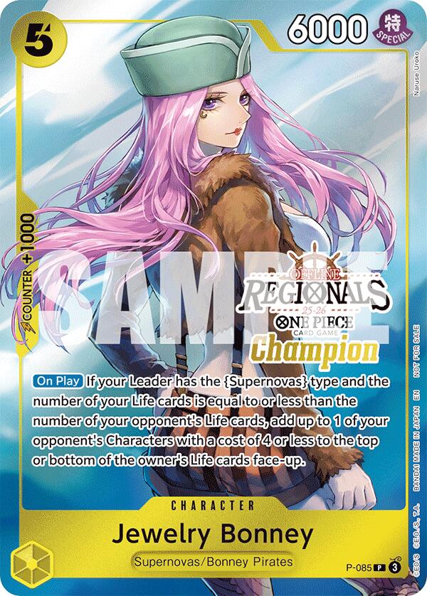 Jewelry Bonney (Offline Regional Champion Card Set 2025 Vol.2) [One Piece Promotion Cards] | Shuffle n Cut Hobbies & Games