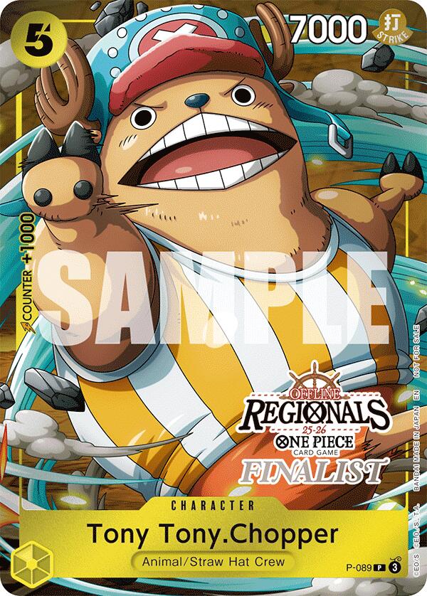 Tony Tony.Chopper (Offline Regional Finalist Card Set 2025 Vol.2) [One Piece Promotion Cards] | Shuffle n Cut Hobbies & Games