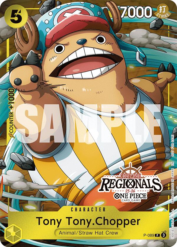 Tony Tony.Chopper (Offline Regional Participation Pack 2025 Vol.2) [One Piece Promotion Cards] | Shuffle n Cut Hobbies & Games