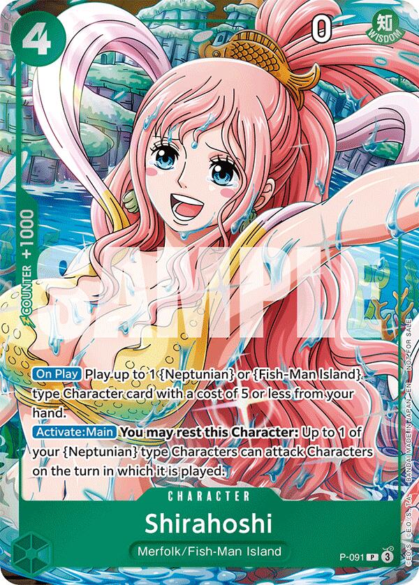 Shirahoshi (Event Pack Vol. 7) [One Piece Promotion Cards] | Shuffle n Cut Hobbies & Games