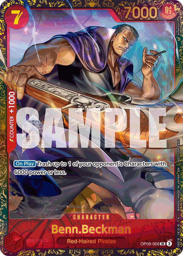 Benn.Beckman (Championship 25-26 Offline Regionals Season 2) [One Piece Promotion Cards] | Shuffle n Cut Hobbies & Games