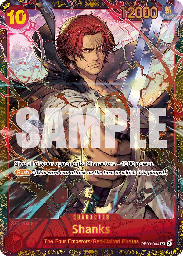 Shanks (Championship 25-26 Offline Regionals Season 2) [One Piece Promotion Cards] | Shuffle n Cut Hobbies & Games