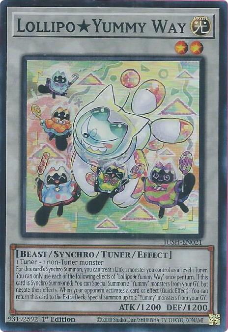 LollipoYummy Way (Super Rare) [JUSH-EN021] Super Rare | Shuffle n Cut Hobbies & Games