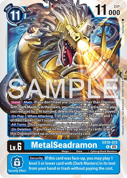 MetalSeadramon [EX10-012] [Sinister Order] | Shuffle n Cut Hobbies & Games