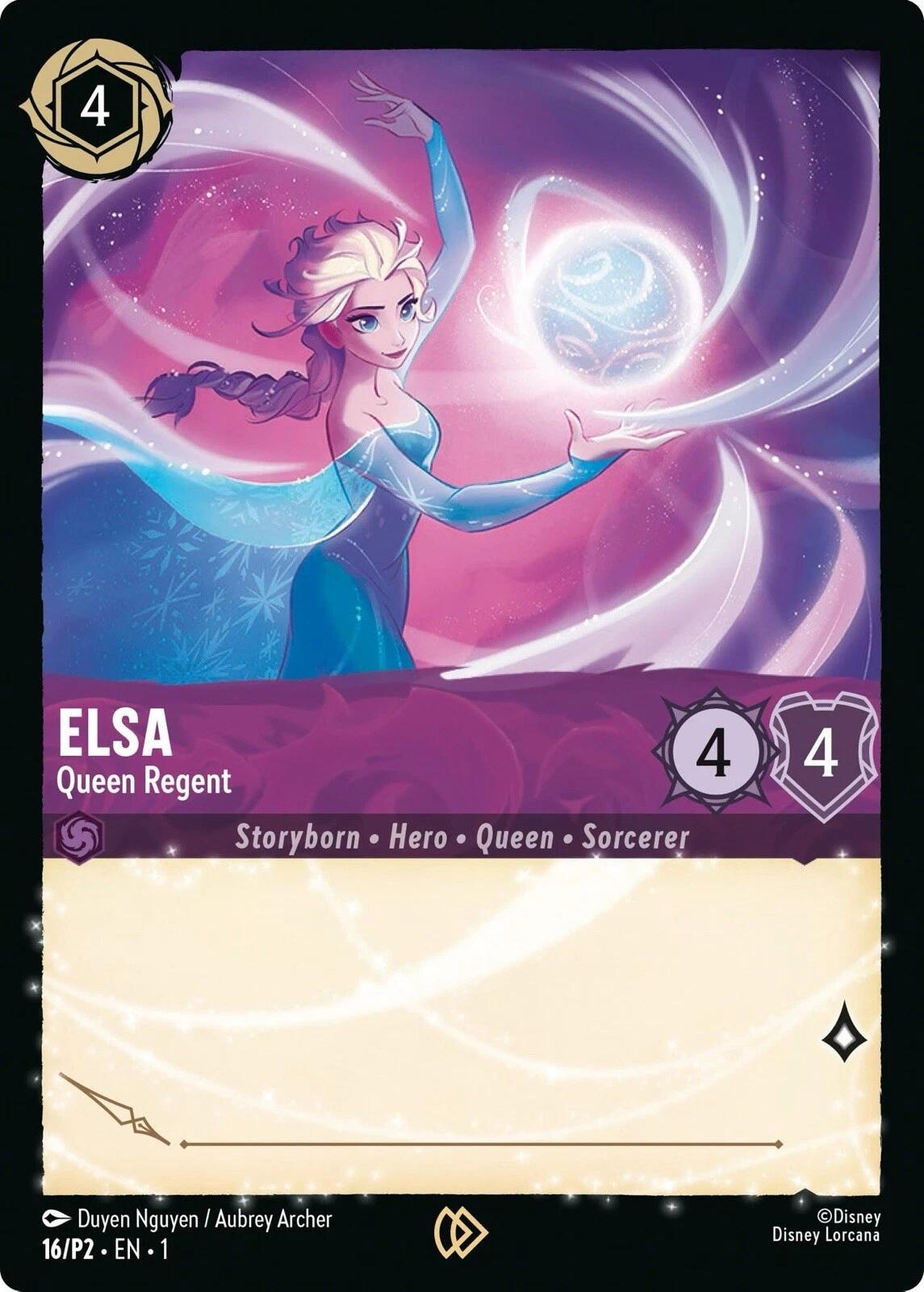Elsa - Queen Regent (16/P2) [Promo Cards] | Shuffle n Cut Hobbies & Games