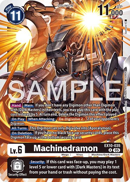 Machinedramon [EX10-035] [Sinister Order] | Shuffle n Cut Hobbies & Games