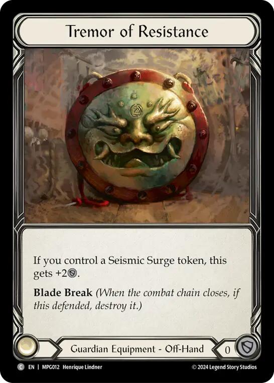 Tremor of Resistance [MPG012] (Mastery Pack Guardian) | Shuffle n Cut Hobbies & Games