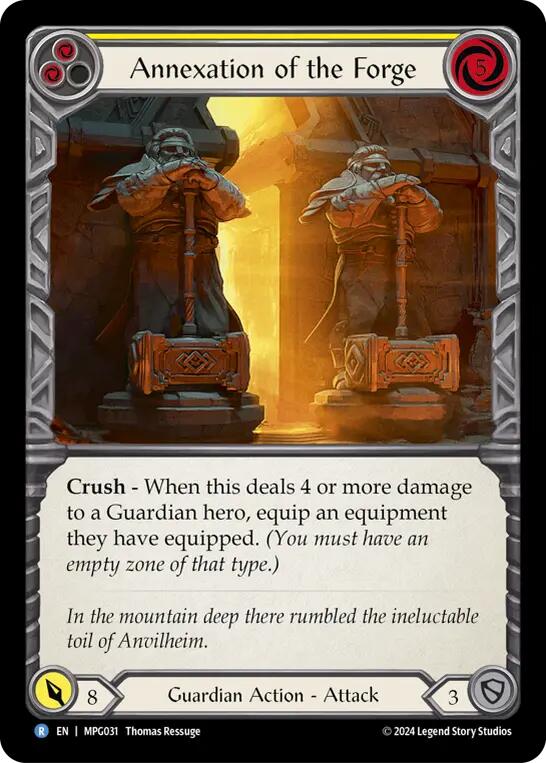 Annexation of the Forge [MPG031] (Mastery Pack Guardian) | Shuffle n Cut Hobbies & Games