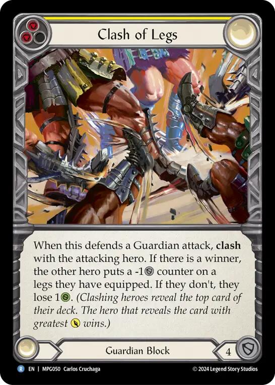Clash of Legs [MPG050] (Mastery Pack Guardian) | Shuffle n Cut Hobbies & Games