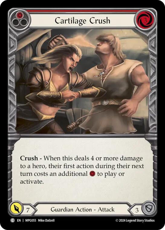 Cartilage Crush (Red) [MPG055] (Mastery Pack Guardian) | Shuffle n Cut Hobbies & Games