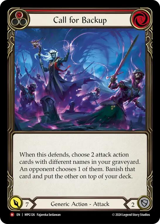 Call for Backup [MPG126] (Mastery Pack Guardian) | Shuffle n Cut Hobbies & Games