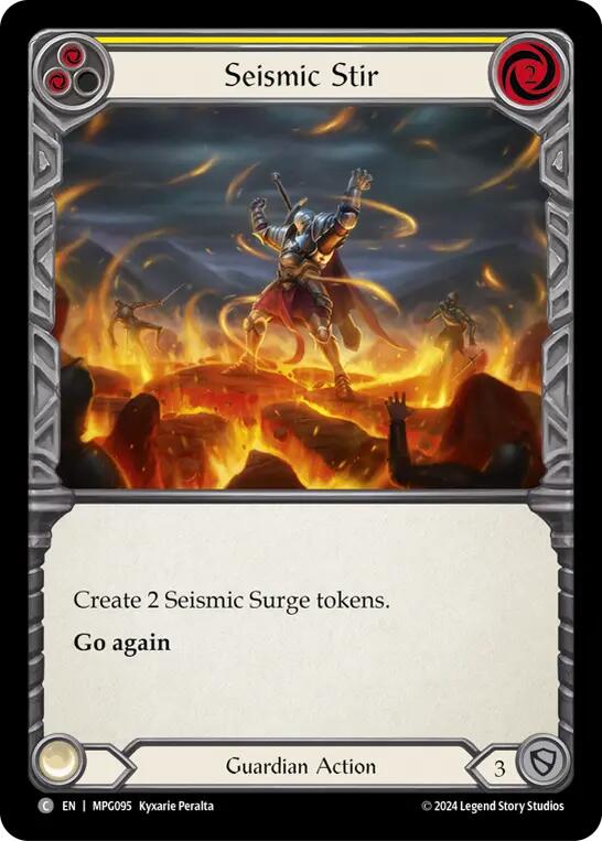 Seismic Stir (Yellow) [MPG095] (Mastery Pack Guardian) | Shuffle n Cut Hobbies & Games