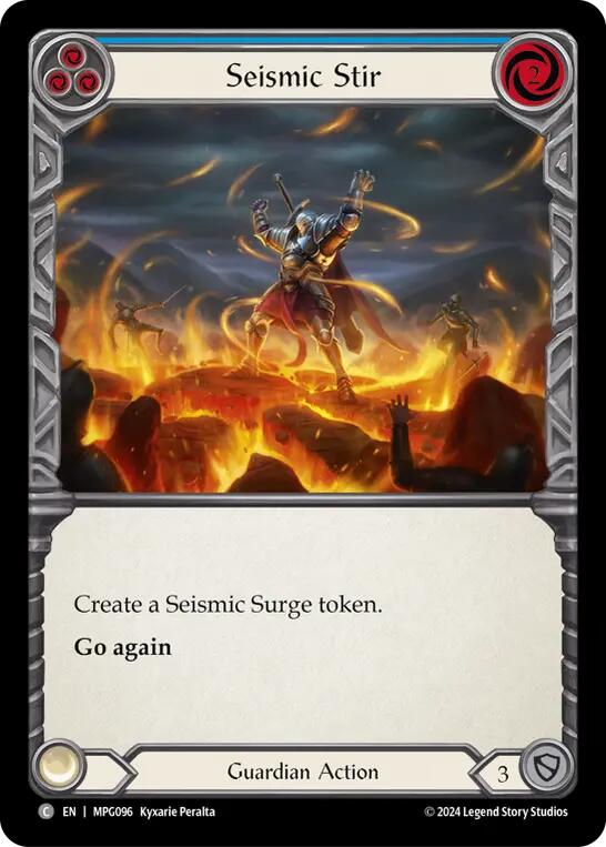 Seismic Stir (Blue) [MPG096] (Mastery Pack Guardian) | Shuffle n Cut Hobbies & Games